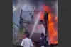 अरवल्ली: ट्रक में आग लगने से तीन लोगों की मौत, 150 बकरे भी जल कर मरे 