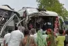 मोडासा-गोधरा स्टेट हाइवे पर सड़क दुर्घटना में 3 की मौत, 30 घायल
