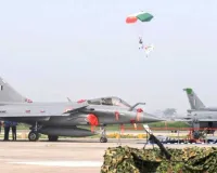 दिल्ली : कारगिल विजय दिवस ​की रजत जयंती पर भिसियाना वायु​ सेना स्टेशन पर फ्लाई पास्ट