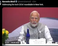 न्यूयॉर्क : प्रधानमंत्री मोदी ने कहा-भारत पांच साल में दुनिया की तीसरी सबसे बड़ी अर्थव्यवस्था होगा