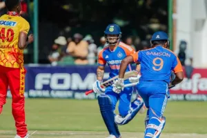 हरारे : भारतीय टीम ने पांचवे टी20 में जिम्बाब्वे को 42 रन से हराया, 4-1 से श्रृंखला अपने नाम की