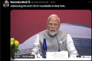 न्यूयॉर्क : प्रधानमंत्री मोदी ने कहा-भारत पांच साल में दुनिया की तीसरी सबसे बड़ी अर्थव्यवस्था होगा